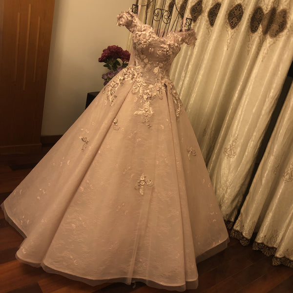 Premium Princess Wedding Dress Bride Wedding Toast
